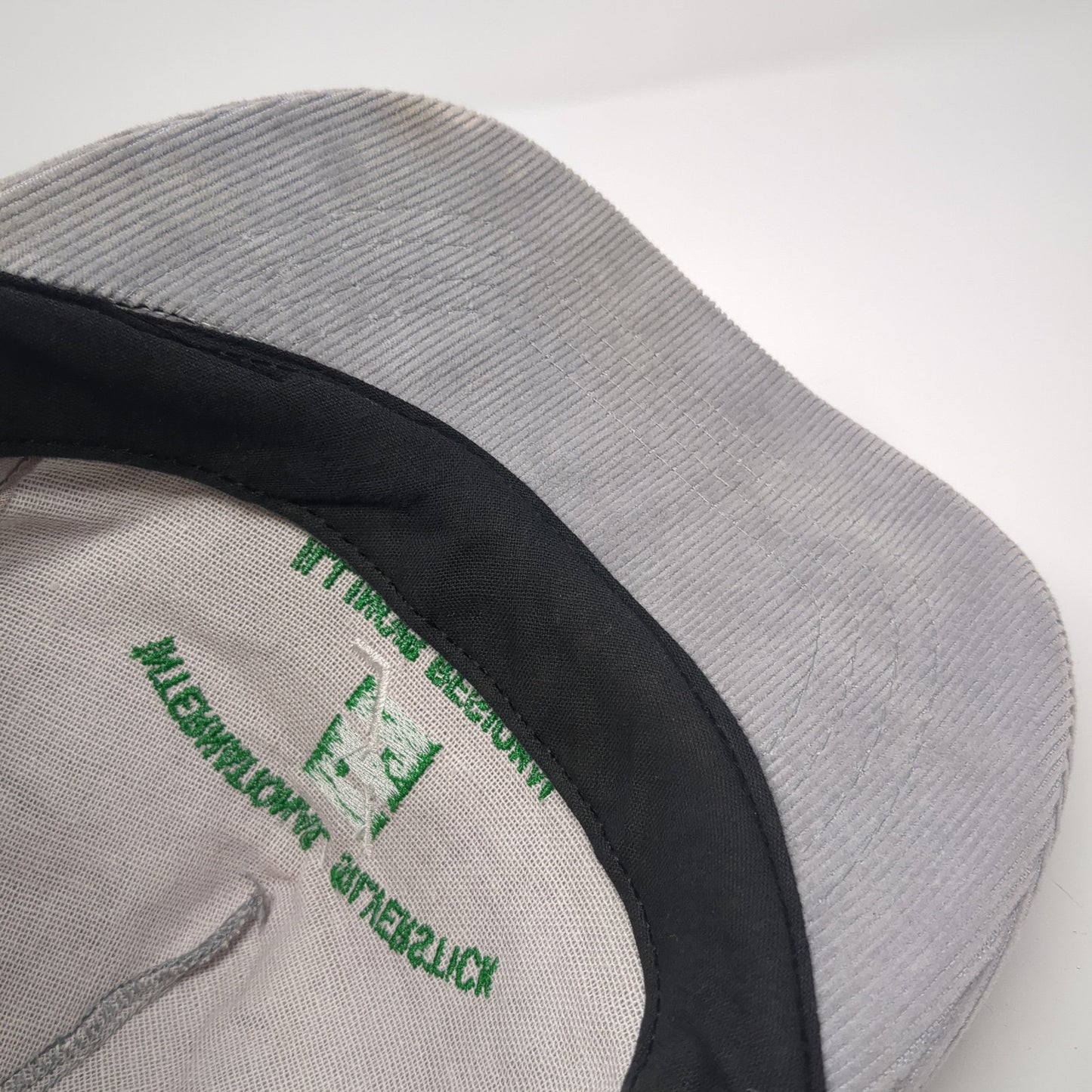 International Silverstick Illinois Snapback Hat Gray One Size Corduroy