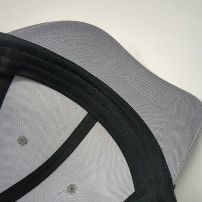 Port Authority Trucker Hat Gray One Size Mesh Snapback Blank Adjustable Curved