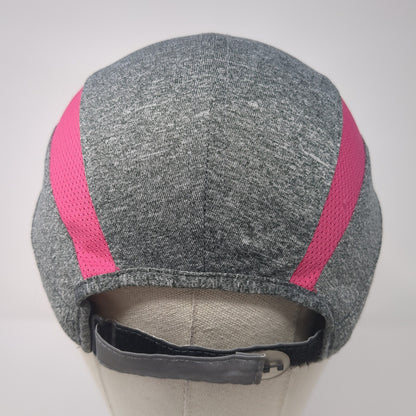 Hind Strapback Hat Heather Gray One Size Adjustable Outdoor Blank