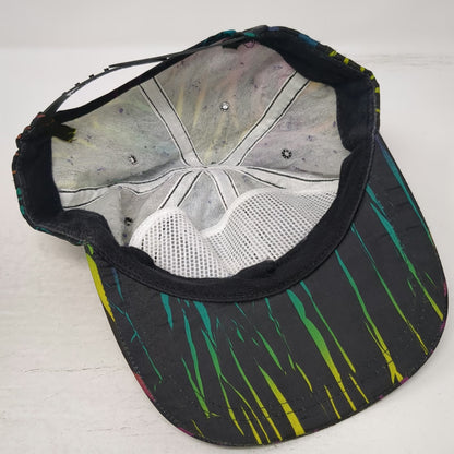 Black Hilleshog Plant For It Embroidered Snapback Hat One Size Multi Color Print