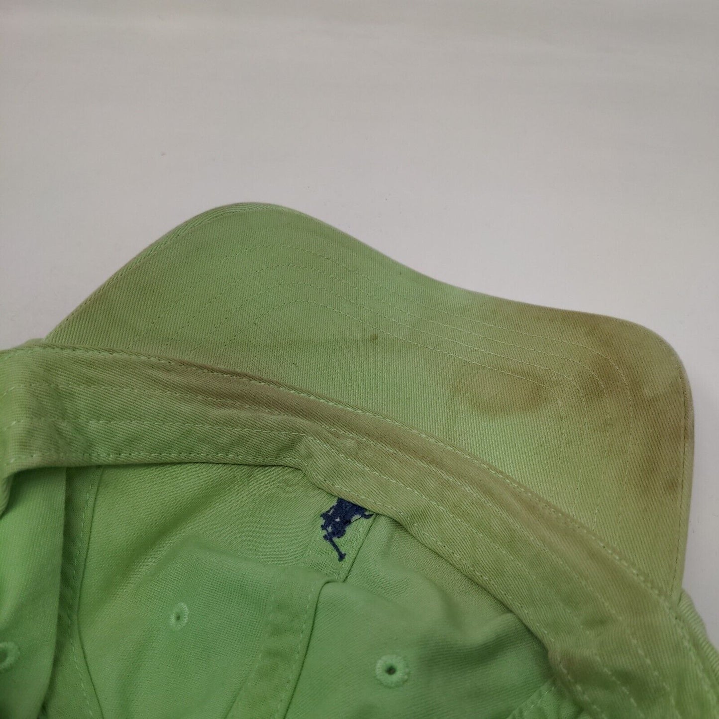 Polo Ralph Lauren Small Pony Slideback Hat Green One Size Embroidered