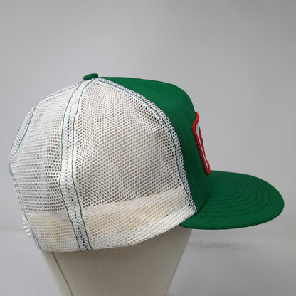 Consolidated Freightways CF Patch Trucker Hat Green One Size Mesh Snapback