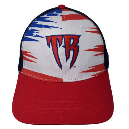 Wisconsin Timber Rattlers Strapback Hat Multi OS Adjustable Patriotic Sure-Dry