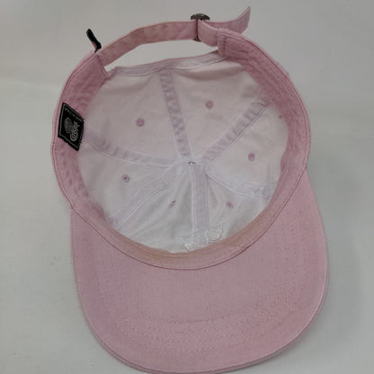 Poison Oak Slideback Hat Pink One Size Adjustable Embroidered Cobra
