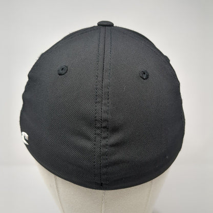 WV Fitted Hat Black XS-S Embroidered Solid 6 Panel C Fit Champro