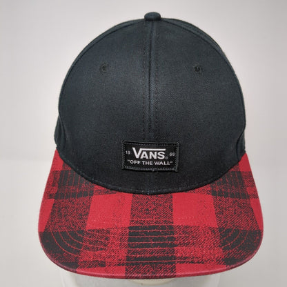 VANS Off The Wall Snapback Hat Multicolor OSFA Adjustable Plaid