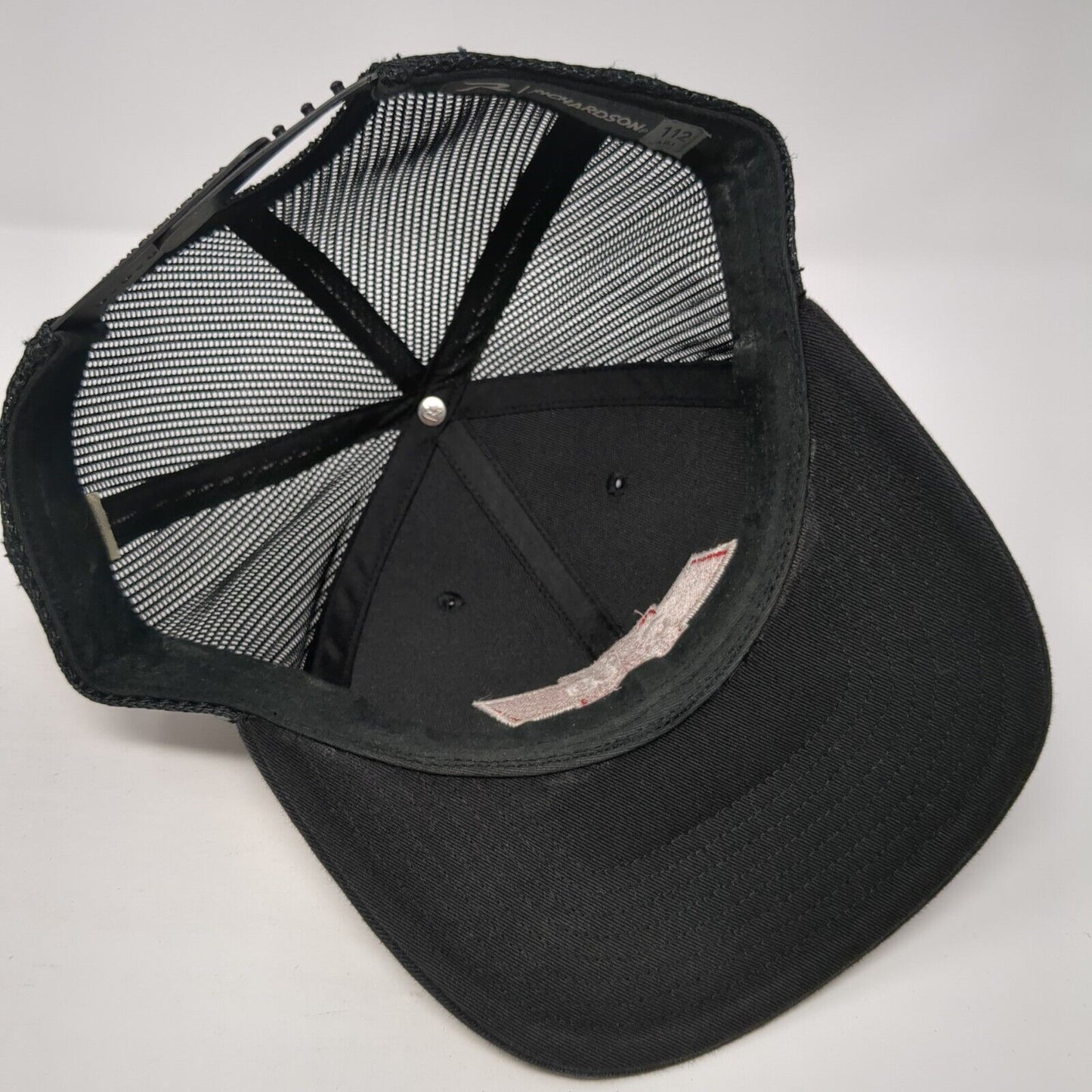 C/10 Club Snapback Mesh Back Trucker Hat Black One Size Richardson