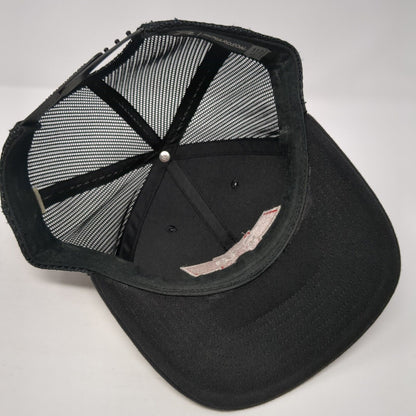 C/10 Club Snapback Mesh Back Trucker Hat Black One Size Richardson