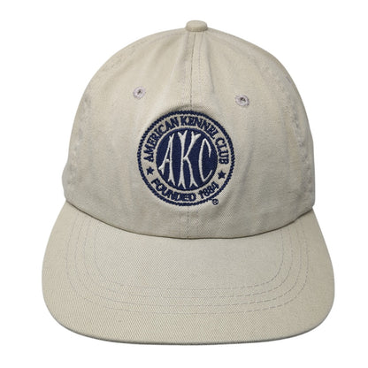 American Kennel Club Founded 1884 Baseball Cap Beige One Size Adjustable