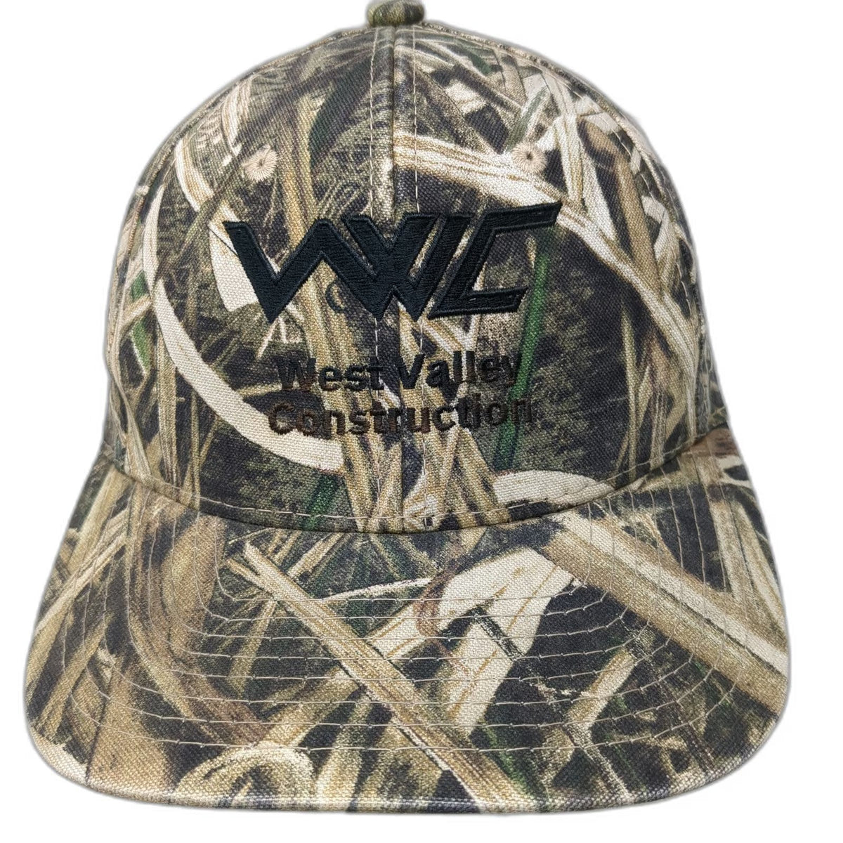 Outdoor Cap Snapback Hat Green OSFM WVC West Valley Construction Camo Mossy Oak