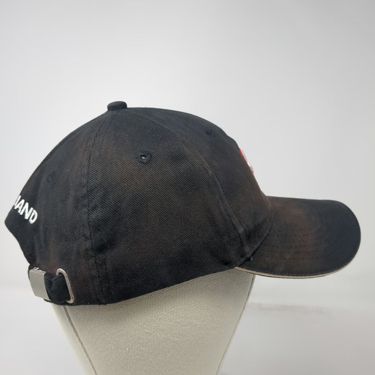 Alberto SA Baseball Cap Black One Size Switzerland Flag Embroidered Shield Hat