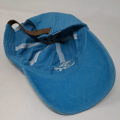 Unbranded Slideback Hat Blue One Size Embroidered Logo Adjustable