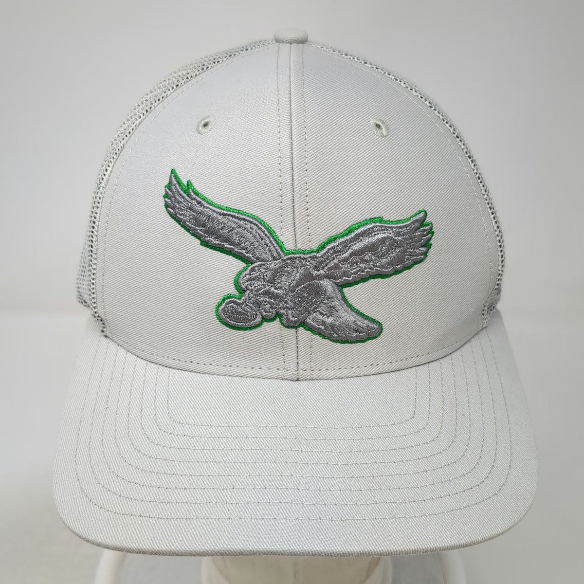 Philadelphia Eagles NFL 47 Gray One Size Cap Mesh Back Curved Brim Football Hat