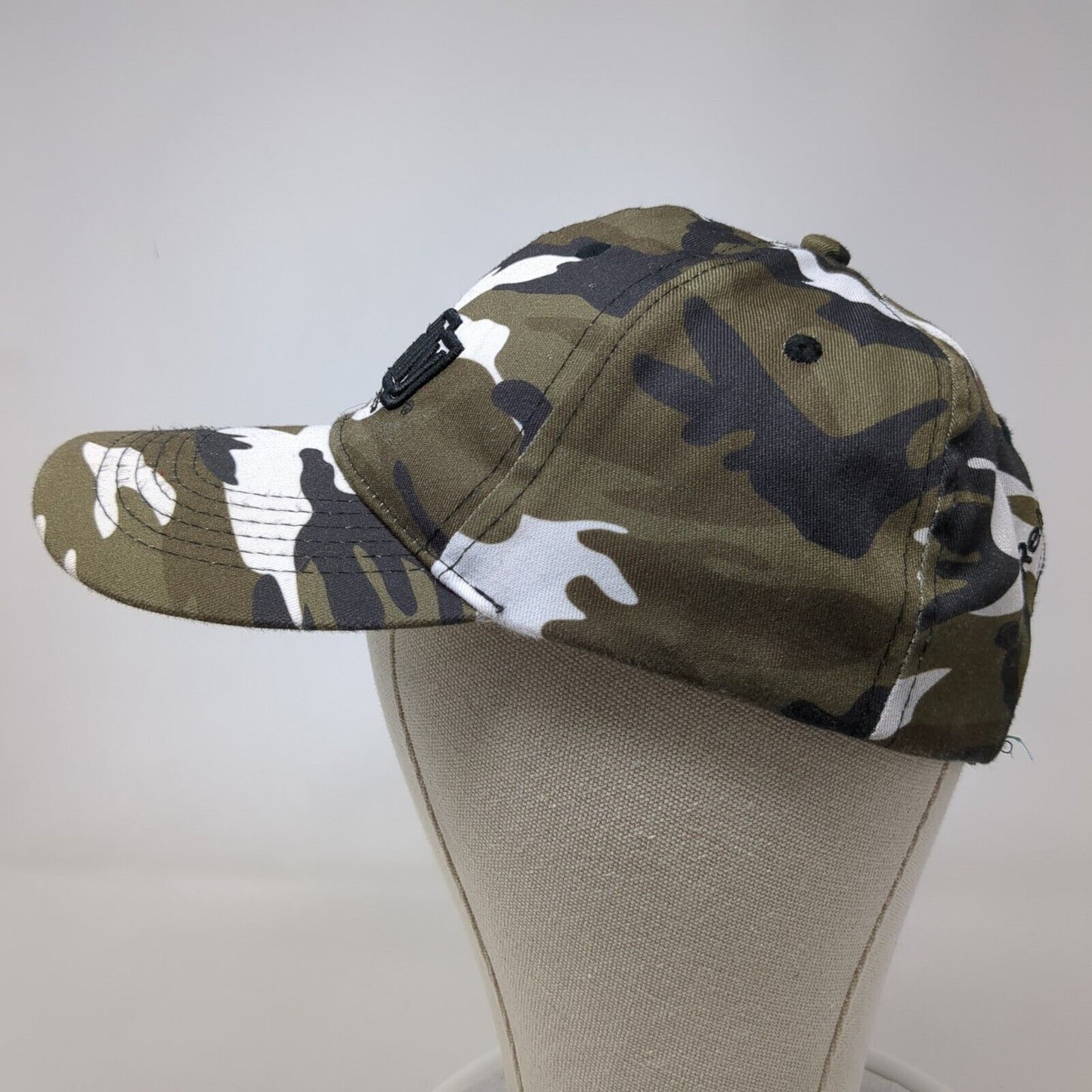 O'Reilly Auto Parts Strapback Hat Camouflage One Size Embroidered