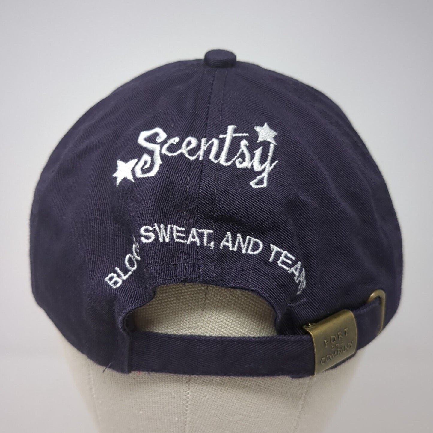 Six Pack Give Back Scentsy Slideback Hat Purple One Size Adjustable