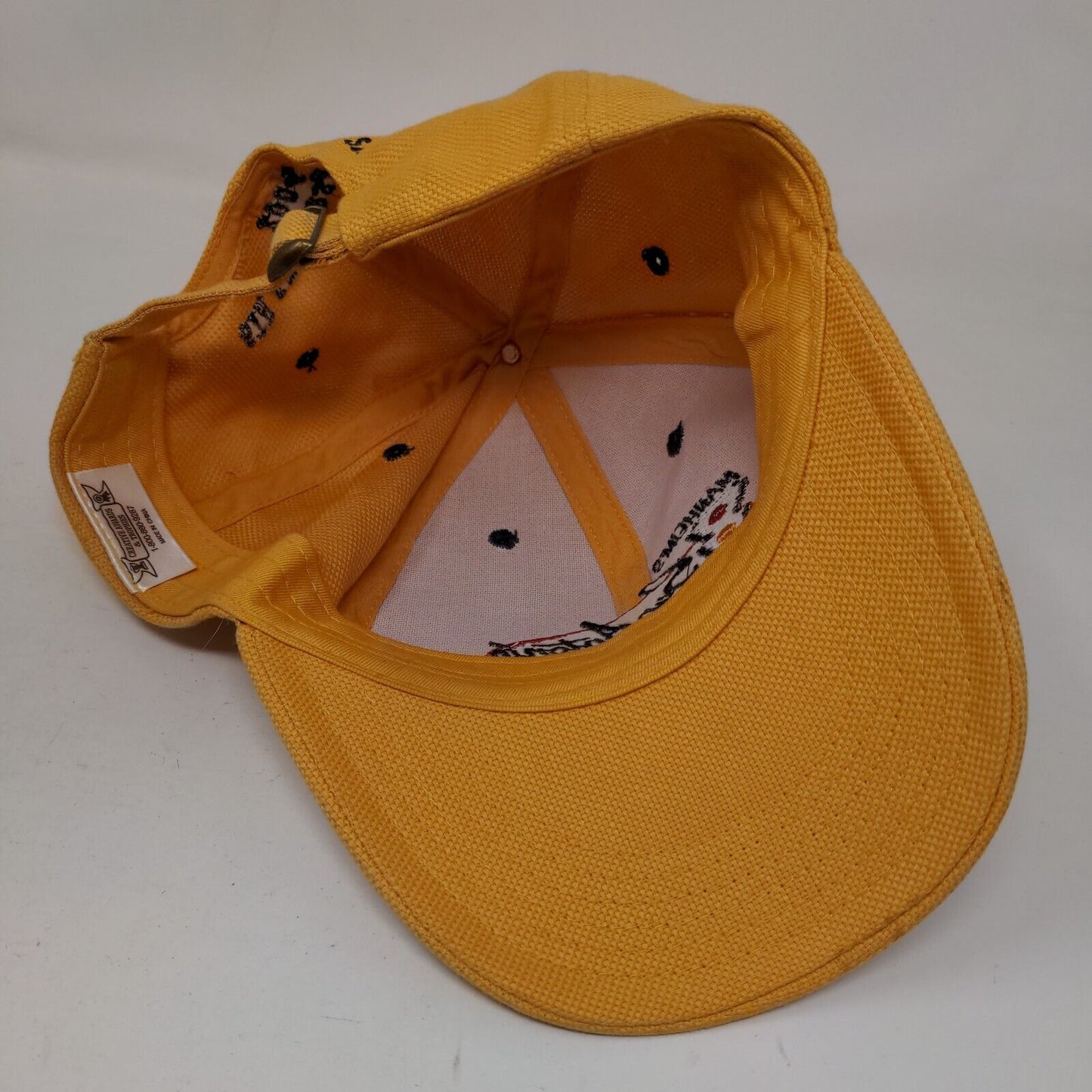 Manheim's San Antonio Auto Auction Slideback Hat Yellow One Size