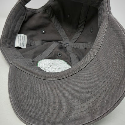 Quick Dry Solutions Green Gray Baseball Cap One Size Adjustable Slideback Hat