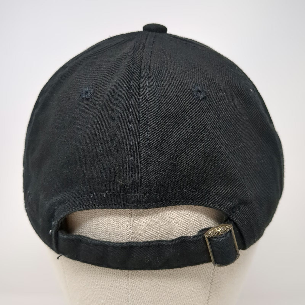 Outdoor Baseball Cap Black One Size Mountain Embroidery Slideback Adjustable Hat