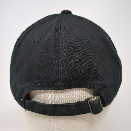 Outdoor Baseball Cap Black One Size Mountain Embroidery Slideback Adjustable Hat