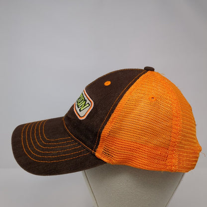 Fuzion Snapback Trucker Hat Multi One Size Adjustable Embroidered Mesh Back