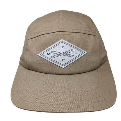 Treefort Music Fest Snapback 5 Panel Hat Tan One Size Adjustable Pukka