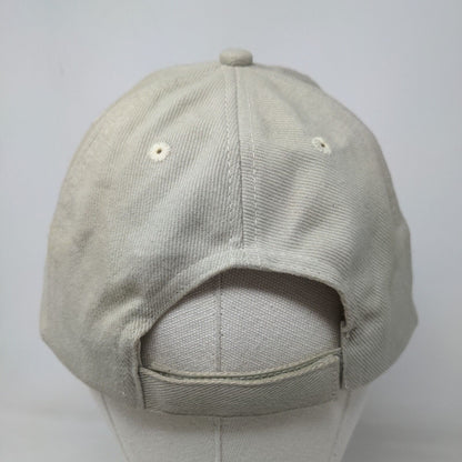 NFL Men's Strapback Hat Tan Size OSFA Embroidered Indianapolis Colts Logo