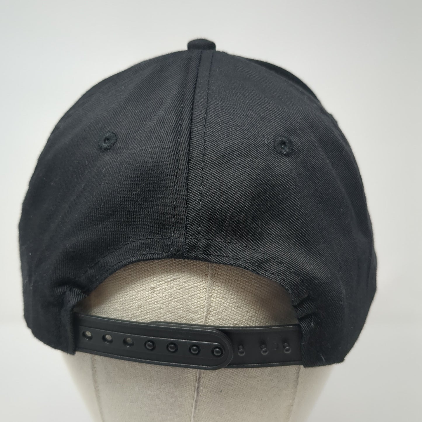 Dobbs Tire & Auto Centers Snapback Hat Black One Size Solid Adjustable