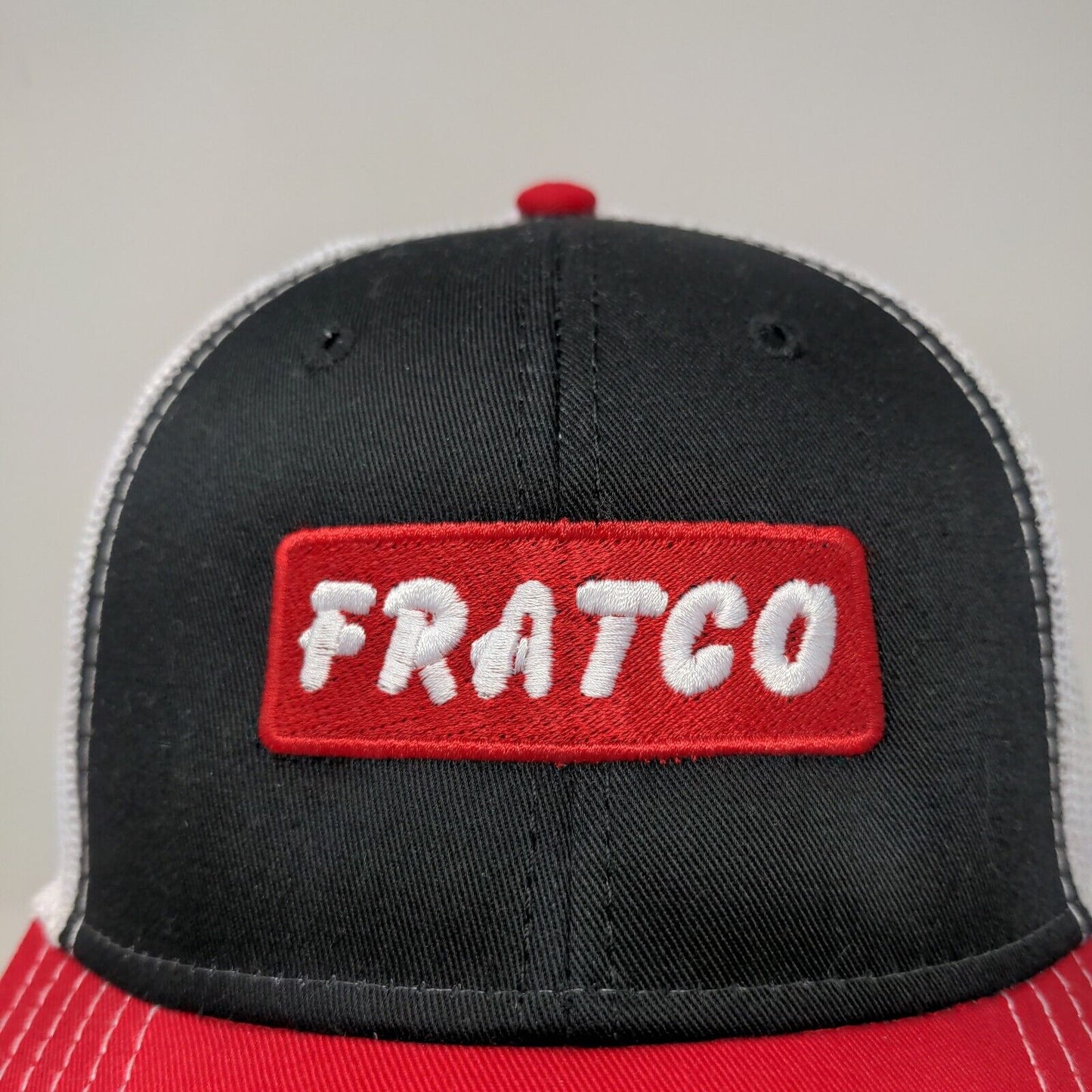 Otto Men's Snapback Mesh Back Hat Multicolor OSFM Embroidered Logo Polycotton