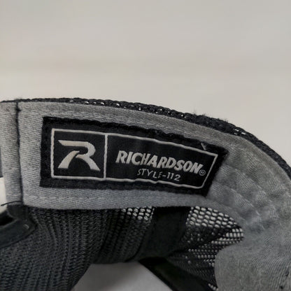 Superior Storage Snapback Mesh Back Trucker Hat Gray One Size Richardson