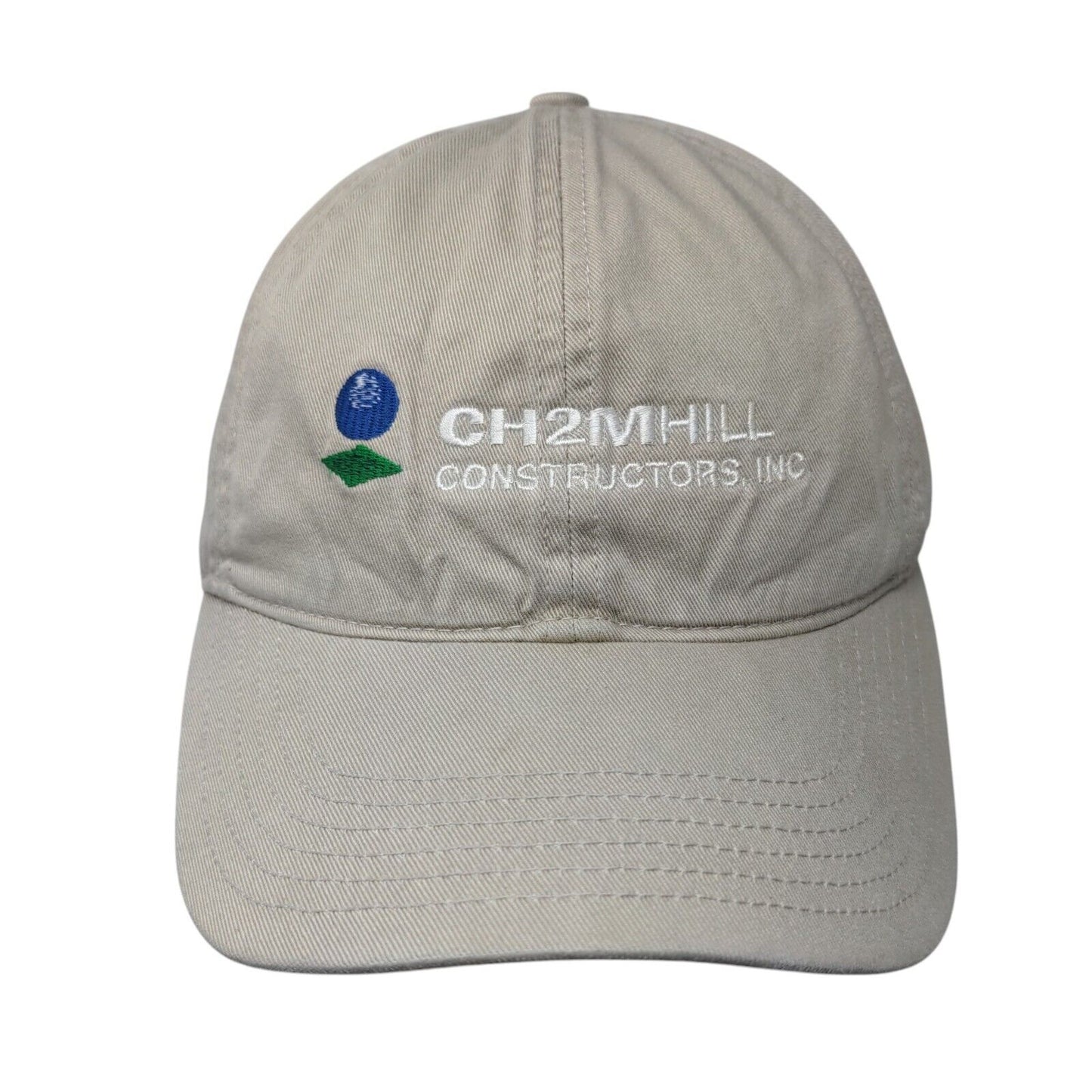 CH2M HILL Constructors, Inc Slideback Hat Tan One Size Embroidered