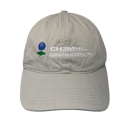 CH2M HILL Constructors, Inc Slideback Hat Tan One Size Embroidered