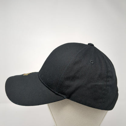8 Seconds Canadian Whisky Strapback Hat Black One Size Embroidered