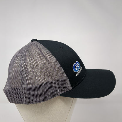 GO Orthodontics Snapback Trucker Hat Black M/L Mesh Back Richardson