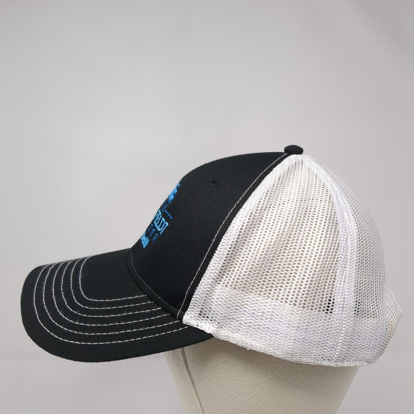 The Karlfeldt Center Snapback Trucker Hat Black One Size Mesh Back Otto