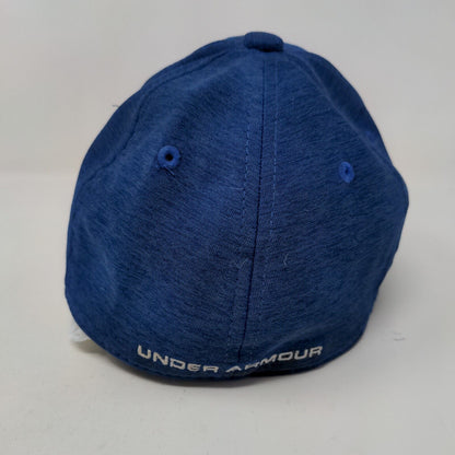 Under Armour Boy's Fitted Hat Blue Size S/M Embroidered Logo