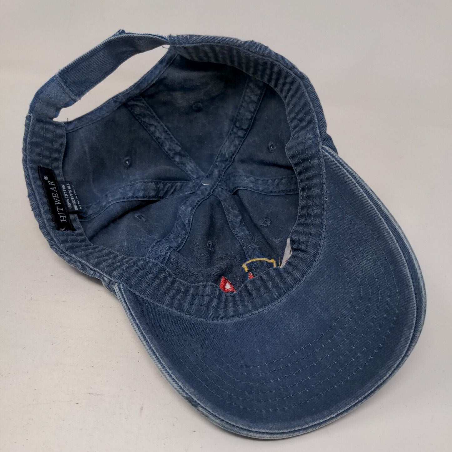 KSAA Strapback Hat Blue OSFA Embroidered Adjustable 6 Panel Hit Wear