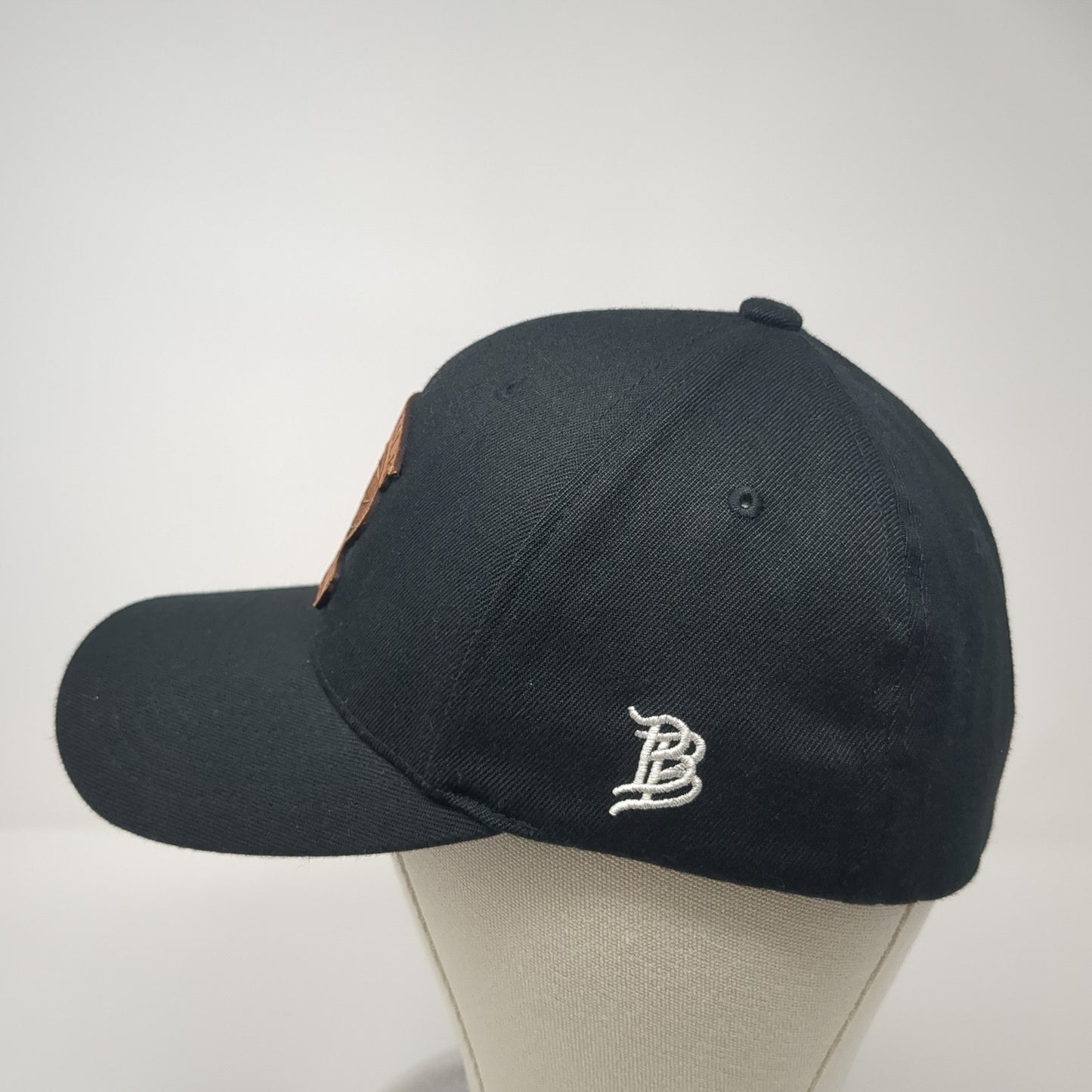 Idaho Milk Products Fitted Hat Black Medium Flexfit Branded Bills