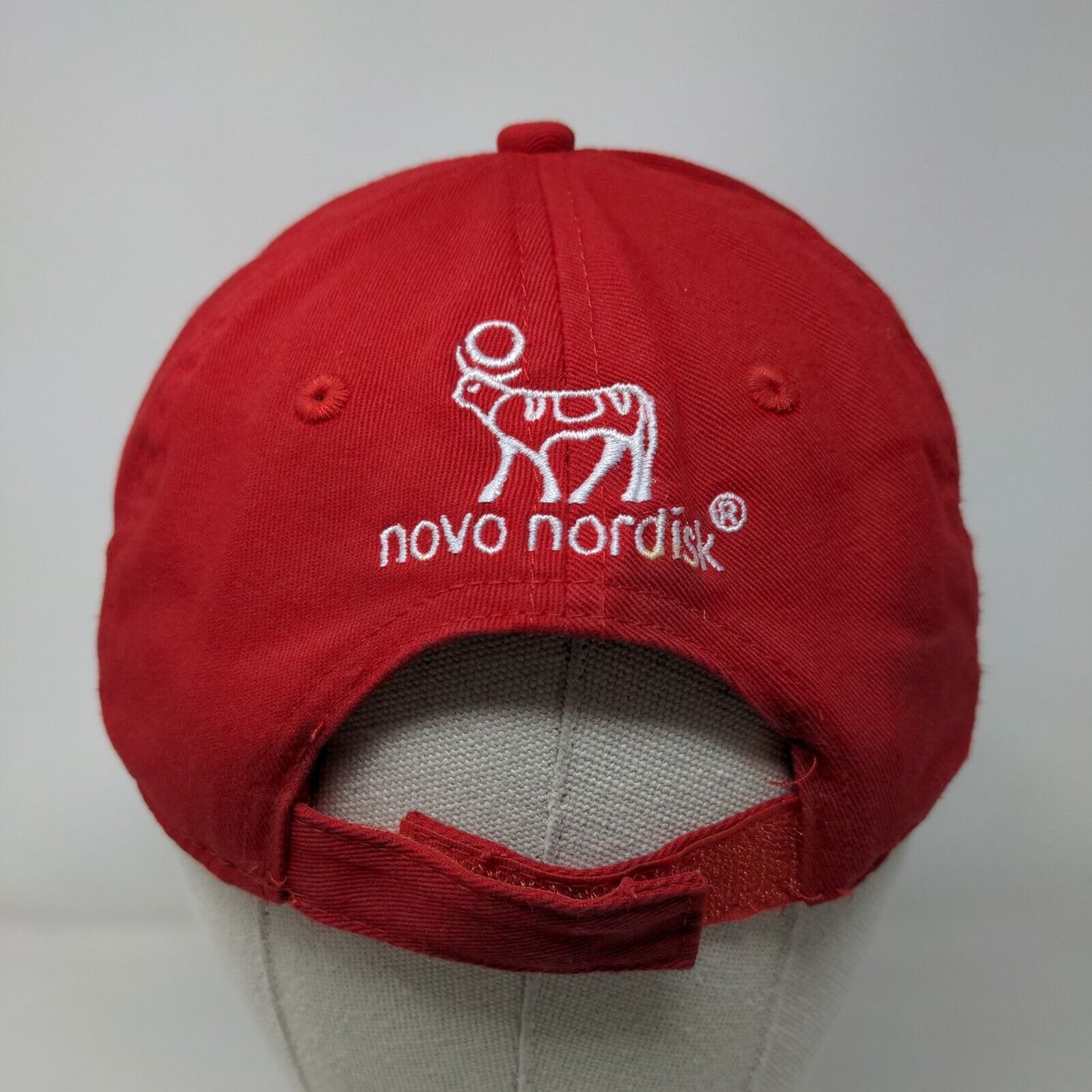 Red Strider American Diabetes Association Strapback Hat Red One Size