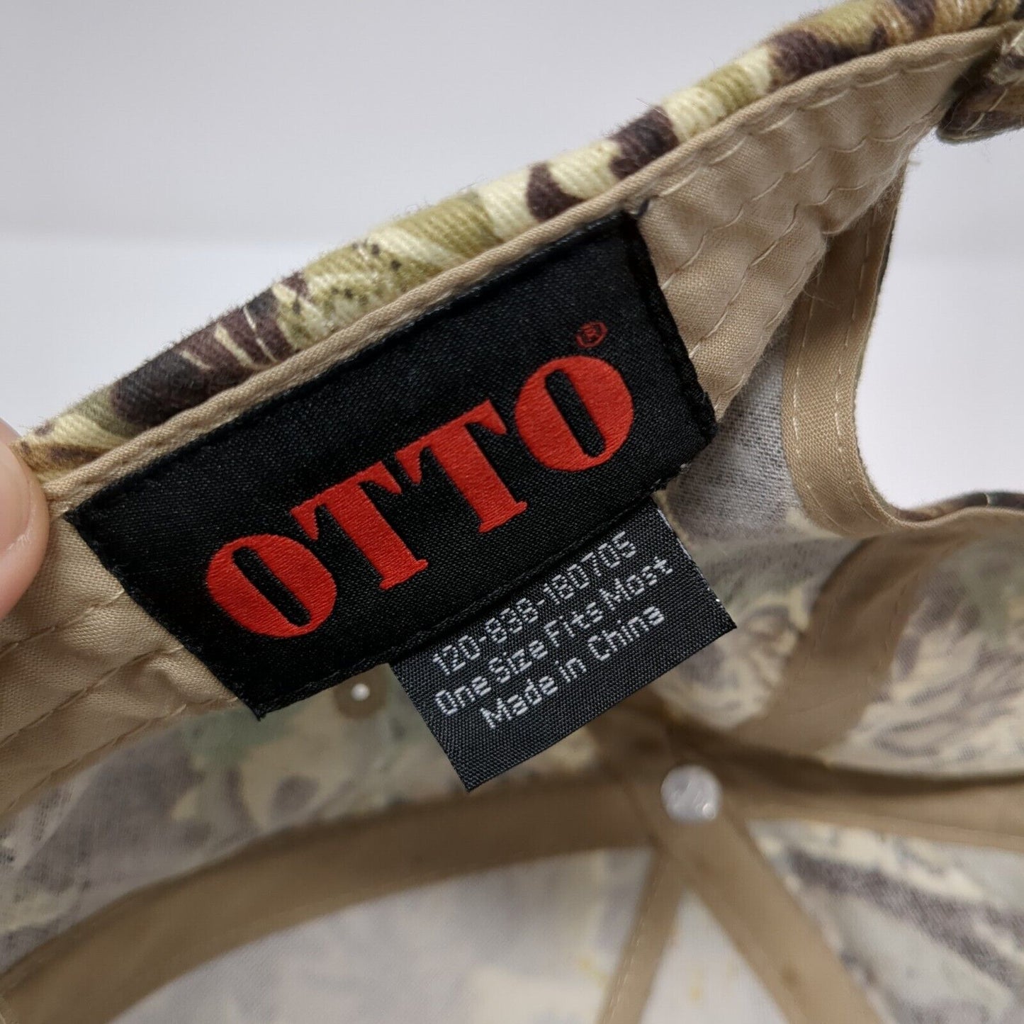 Bud's Powersports Cottonwood ID Strapback Hat Camouflage OSFM Otto