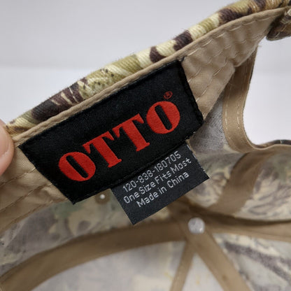 Bud's Powersports Cottonwood ID Strapback Hat Camouflage OSFM Otto