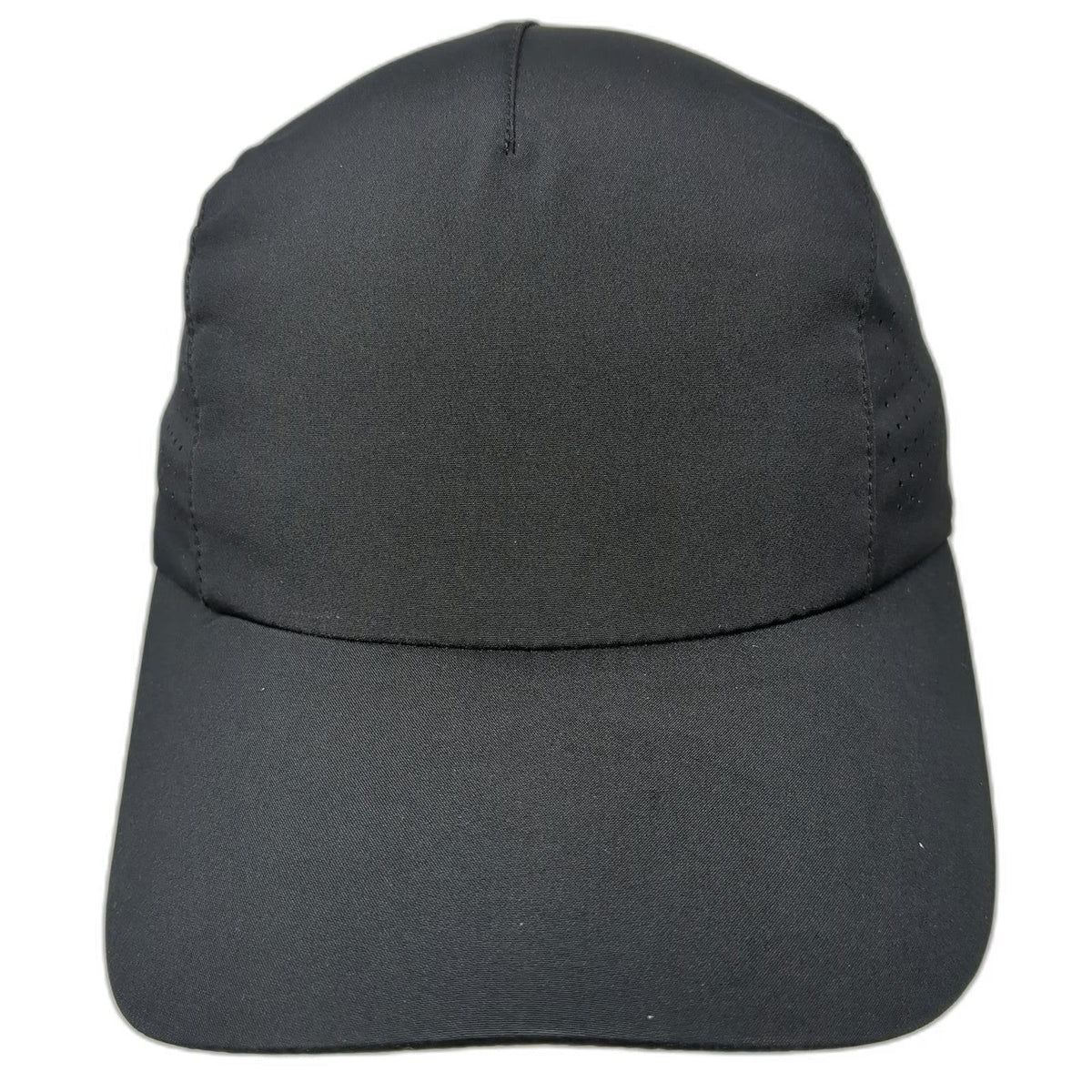 All in Motion Baseball Cap Black One Size Reflective Perforated Performance Hat
