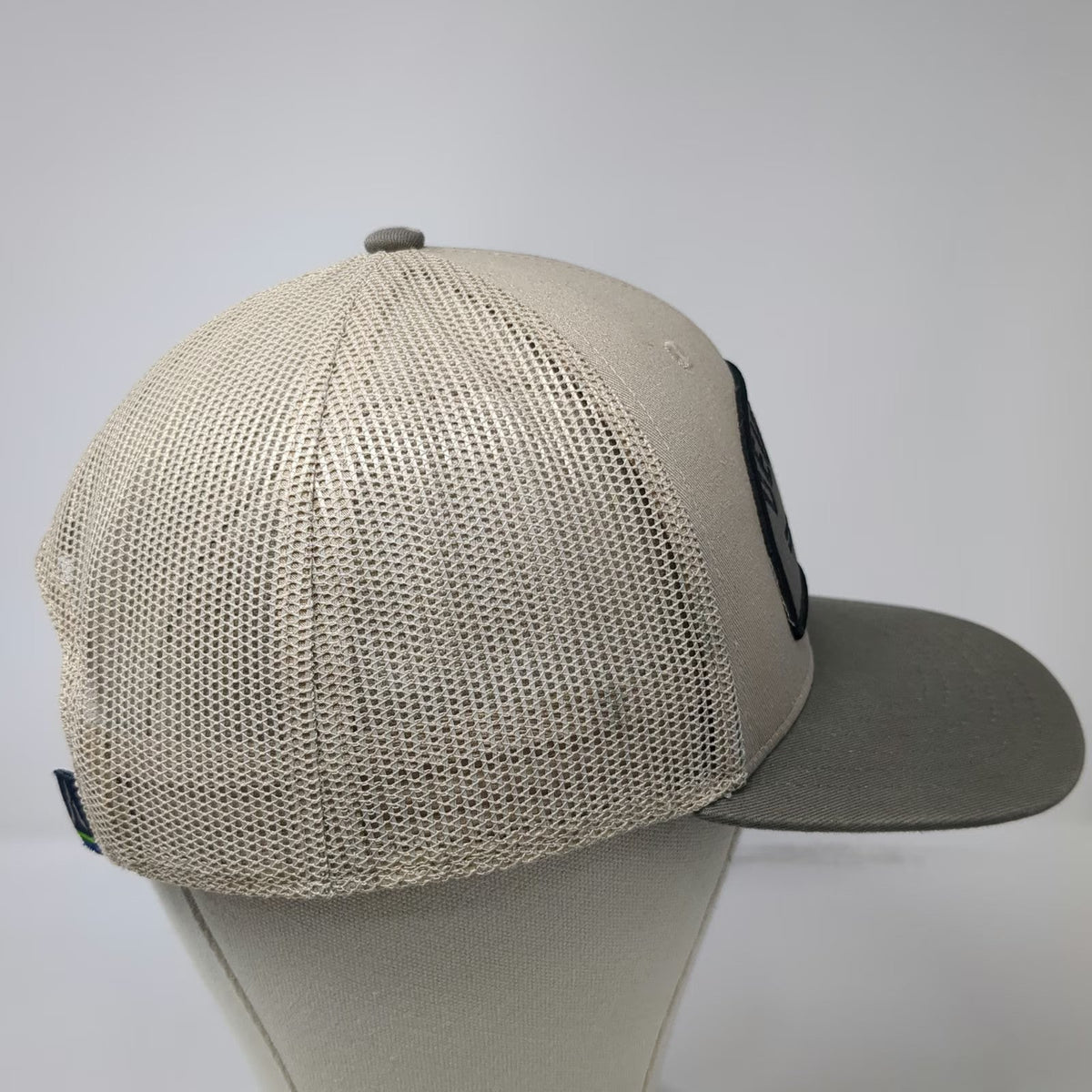 Deutz-Fahr Trucker Hat Beige One Size Snapback Mesh Patch Agriculture Tractor