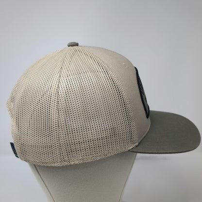 Deutz-Fahr Trucker Hat Beige One Size Snapback Mesh Patch Agriculture Tractor