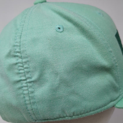 Idaho Gun Snapback Hat Green OSFA Adjustable Embroidered 6 Panel