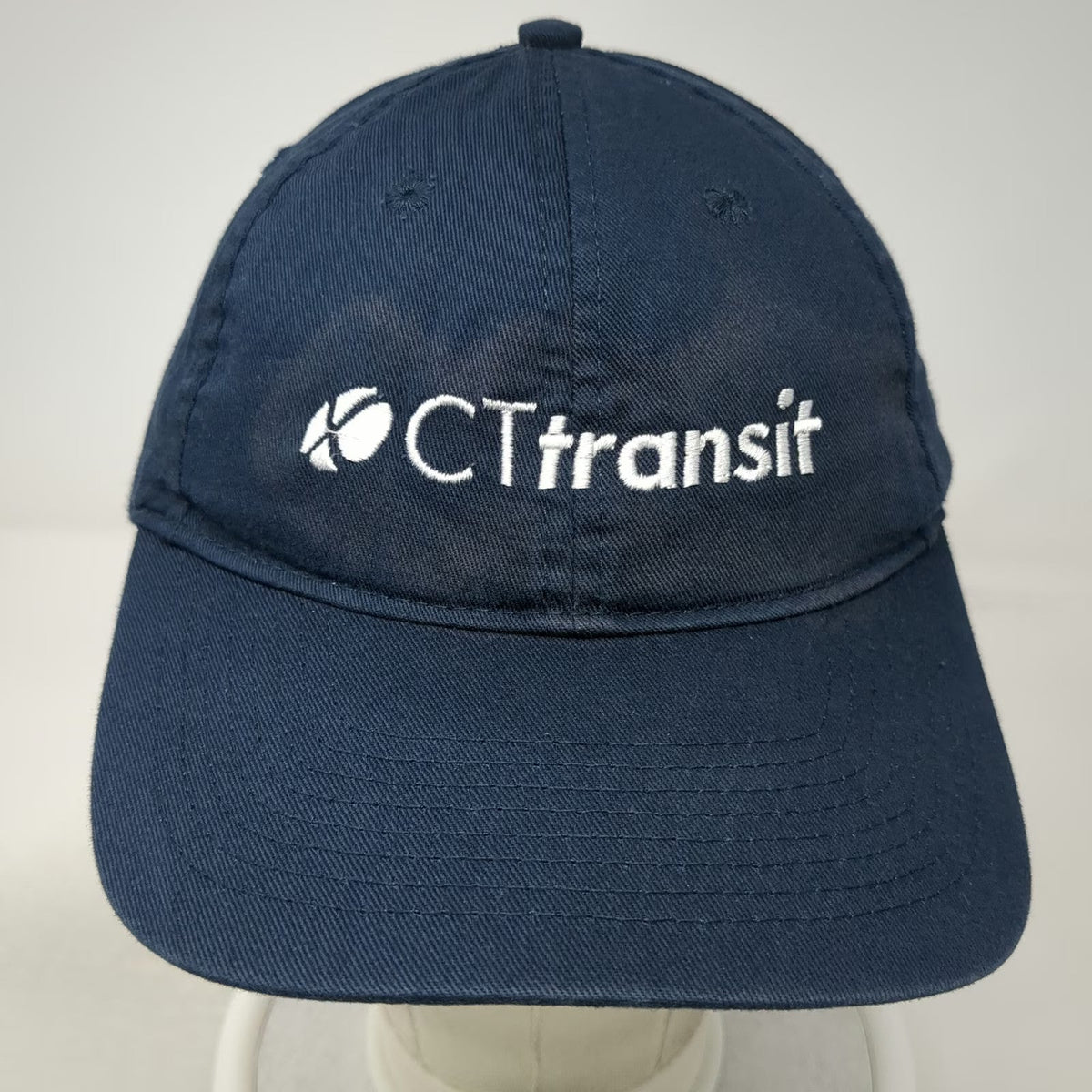Port & Company CTtransit Hat Blue One Size Baseball Cap Strapback Embroidered