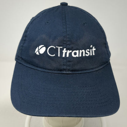 Port & Company CTtransit Hat Blue One Size Baseball Cap Strapback Embroidered