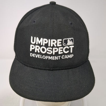 New Era MLB Umpire Prospect Development Camp Snapback Black White One Size Hat