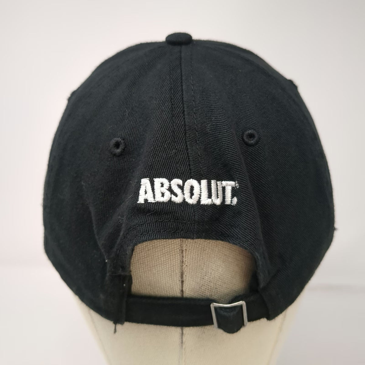 Richardson Baseball Cap Black One Size Absolut Swedish Vodka Hat Slideback