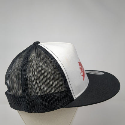 Country Auto Snapback Trucker Hat Black One Size Mesh Back Yupoong