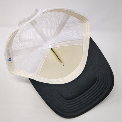 Aloha Grown Snapback Trucker Hat Black One Size Adjustable Mesh Back 6 Panel